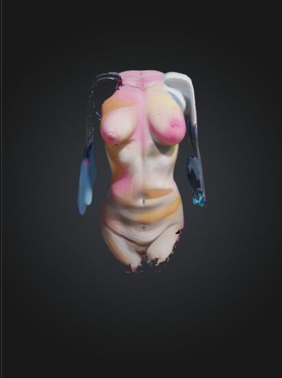 Nudo di donna - a Digital Art Artowrk by Walter Bohm